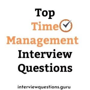 Image result for Time Management Interview Questions