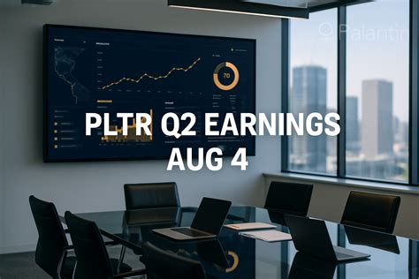 Palantir Q2 2025 Earnings Call Scheduled for August 4 | PLTR Stock News