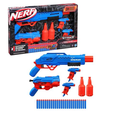 Buy Nerf Alpha Strike Mission Ops Set Includes 4 Blasters, 2 Half ...