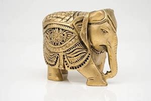 aadhya international Aadhya Handicraft Wooden Carving Down Trunk ...