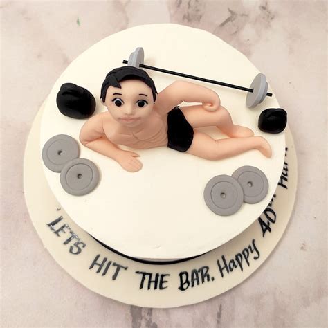 Gym Theme Cake | Gym Theme Birthday Cake | Order Custom Cakes in ...