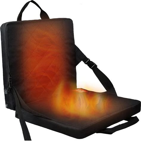 Amazon.com: Heated Stadium Seats for Bleachers with Back Support ...