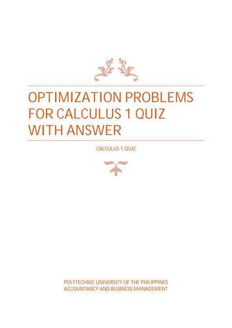 Optimization II Unit Calculus 1 的图像结果