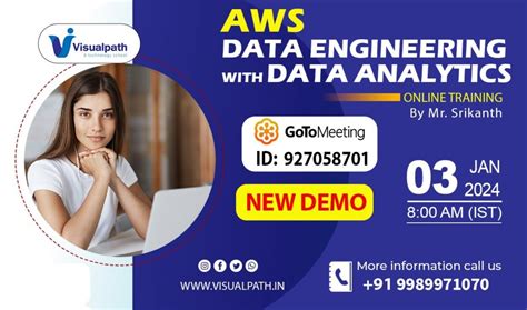 AWS Data Engineering with Data Analytics Online Free Demo, January 3 ...