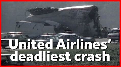 Deadliest plane crash in United Airlines’ history killed 112 people
