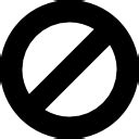 No entry Icons & Symbols