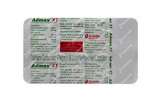 Admax Xt 200 Mg025mcg60mg Capsule 10 - Uses, Side Effects, Dosage ...