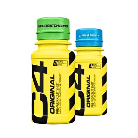 Cellucor C4 Pre-Workout Shot, 60 ml x 12 vnt. | Herbalis.lt