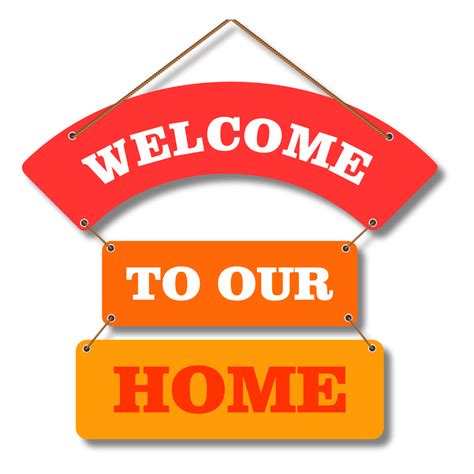 Buy Welcome To Our Home Wall Hanging