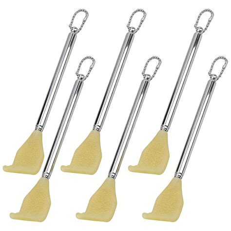 6Pcs Back Scratcher Stick, Extendable Itching Hand Stick for Adults and ...