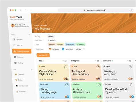 Task Dashboard 的图像结果
