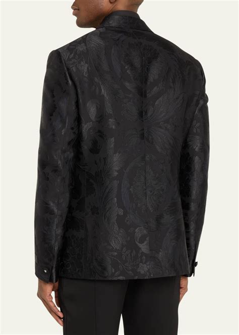 Versace Men's Barocco Jacquard Tuxedo Jacket - Bergdorf Goodman