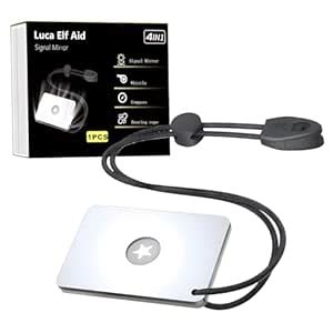 Lead Lead Outdoor EDC Survival Mirror Field Survival Launch Emergency ...