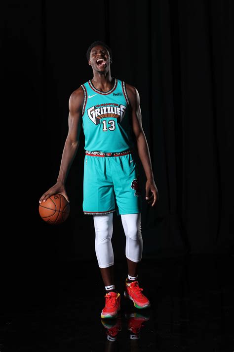 Vancouver Grizzlies 25th Anniversary Throwback Jerseys - Media Day ...