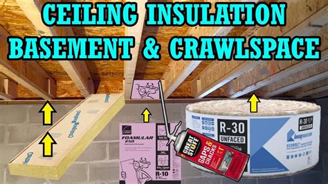 basement ceiling insulation