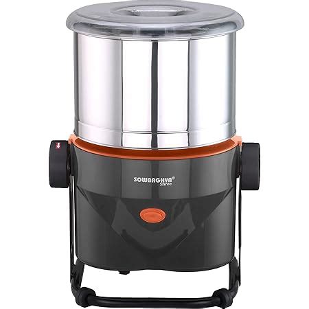SOWBAGHYA Plastic Shree 2 Ltr Wet Grinder (Tilting Model) (With ...