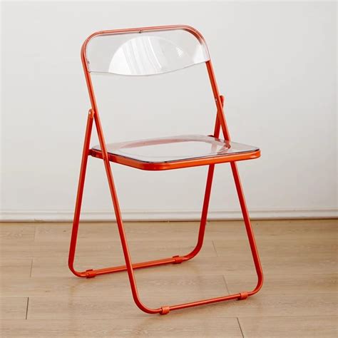 PAUL SONS Hospitality Folding Chair Indoor Outdoor Transparent Folding ...