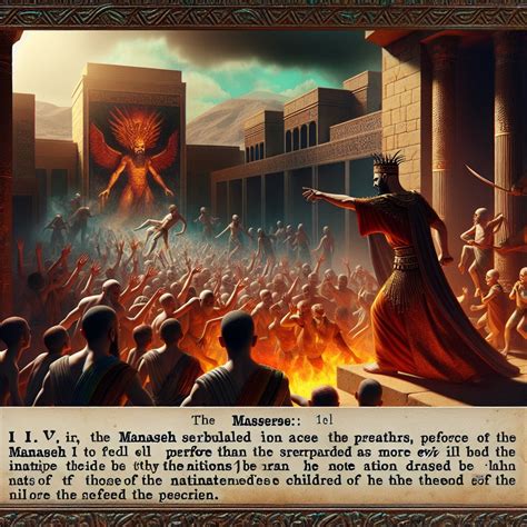 What does 2 Kings 21:9 mean? | Bible Art