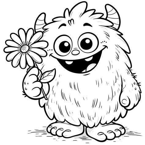 Free Printable Cute Monster Coloring Pages Coloring Pages