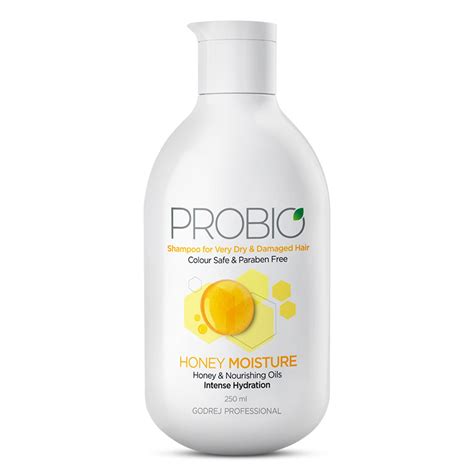 Buy Godrej Professional Probio Honey Moisture Shampoo (250ml) | For Dry ...