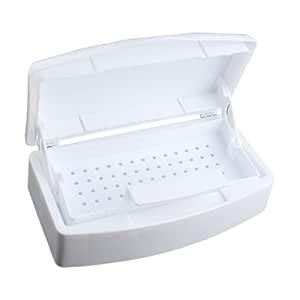 MYADDICTION Nail Art Tools Sterilizer Box Sterilizing Tray Case for ...