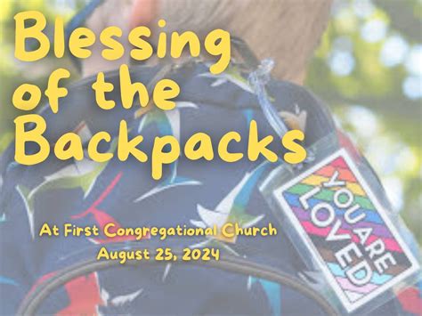 Blessing of the Backpacks, 37 Main Street, Southington, CT, United ...