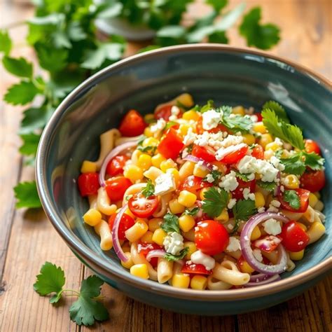 Easy Elote Pasta Salad Recipe: Mexican-Inspired Side Dish - Norah Recipes