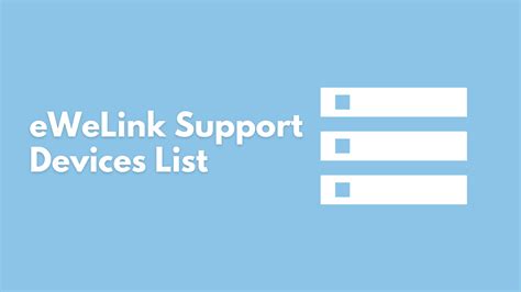 Ewelink Web Tutorial 的图像结果