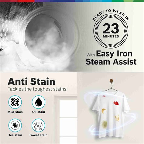 BOSCH 7 kg Fully Automatic Front Load Washing Machine Black, Grey Price ...