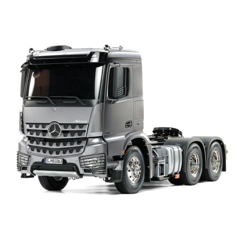 scm-modellbau - Tamiya 1:14 LKW Mercedes Benz Arocs 3363 6x4 Gun Meta ...