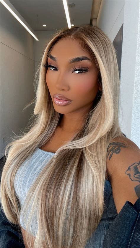 Pin by selim on Tokyo style Mia love | Dark skin blonde hair, Brown ...