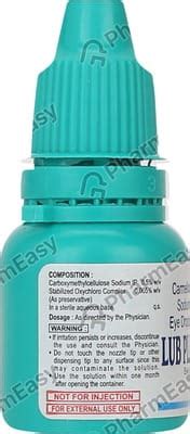 Buy Lub Plus Bottle Of 10ml Eye Drops Online at Flat 15% OFF | PharmEasy
