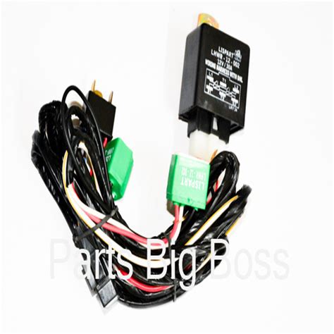 Lucas TVS Head Light Relay Complete With Wiring LHWR-12-002 for | Parts ...