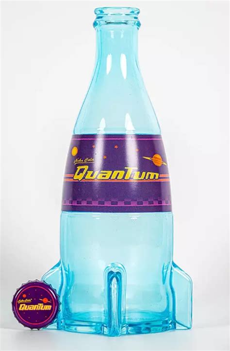 Bethesda Fallout Nuka Cola Quantum Teal Glass Bottle with India | Ubuy