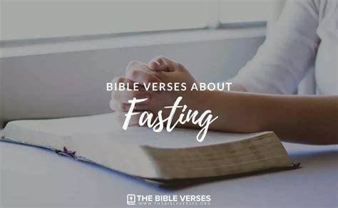 20 Bible Verses about Fasting - Scripture Quotes