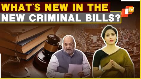 Parliament Passes Criminal Law Bills 2023: 10 Major Changes In IPC ...