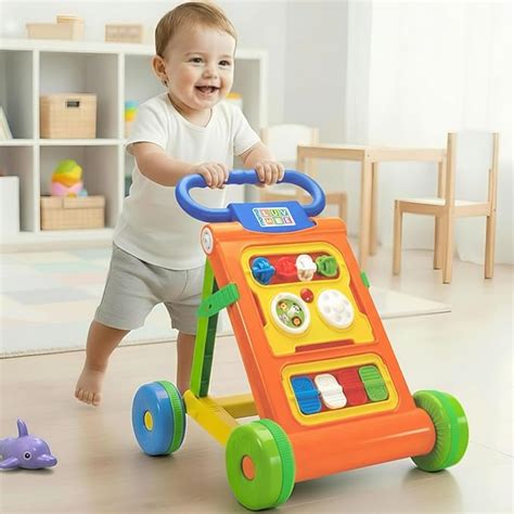 Buy Mama Luv Mee Baby Activity Walker Learning Push Walker for Babies 6 ...