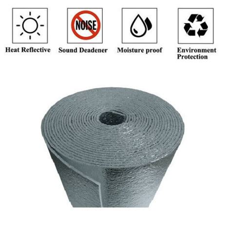 16x5 Thermal Reflective Mat Sound Deadener Car/Truck/RV Heat Noise ...