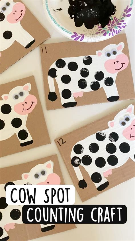 Cow Spot | Farm activities preschool, Preschool farm crafts, Farm theme ...