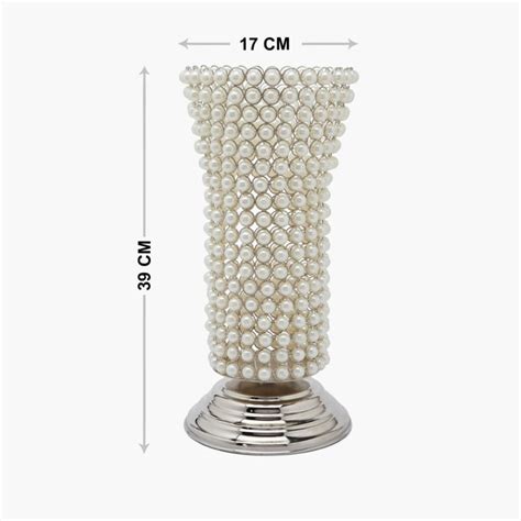 Buy Splendid Zayn Pearl Footed Vase- Large from Home Centre at just INR ...
