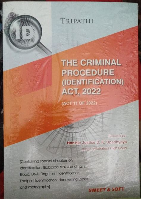 Buy The Criminal Procedure( Identification) Act, 2022 Book Online at ...
