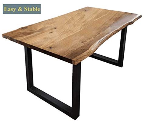 Lendpea Metal Table Legs Square Tube Table Legs,Heavy Duty Desk Legs ...