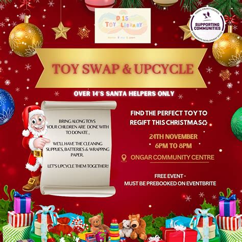 Toy Swap!, Ongar Community Centre, Ongar Village, 24 November 2023 ...