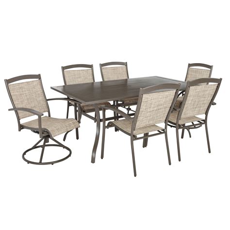 Living Accents Colma Dining Set 7 pc. - All Patio Collections - Ace ...