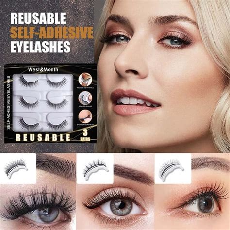🔥Reusable Self Adhesive Eyelashes – Yohonor