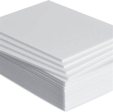 16 Pack A3 Foam Boards, weegoo White 5mm Thickness Foam Board ...