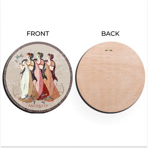 Antiquity Women Wood Print Wall Art – Chalk My Theme