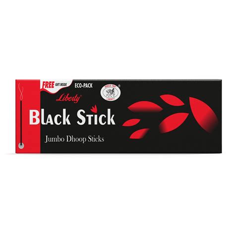 Black Stick Jumbo Dhoop Sticks