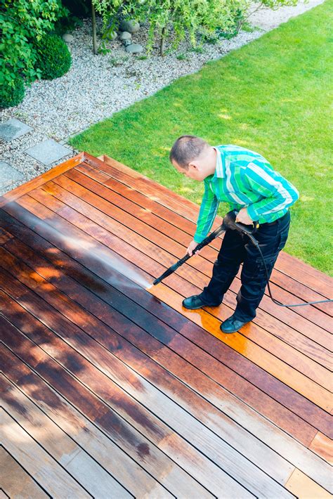Deck Pressure Wash