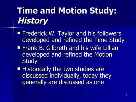 Time And Motion Study | PPT